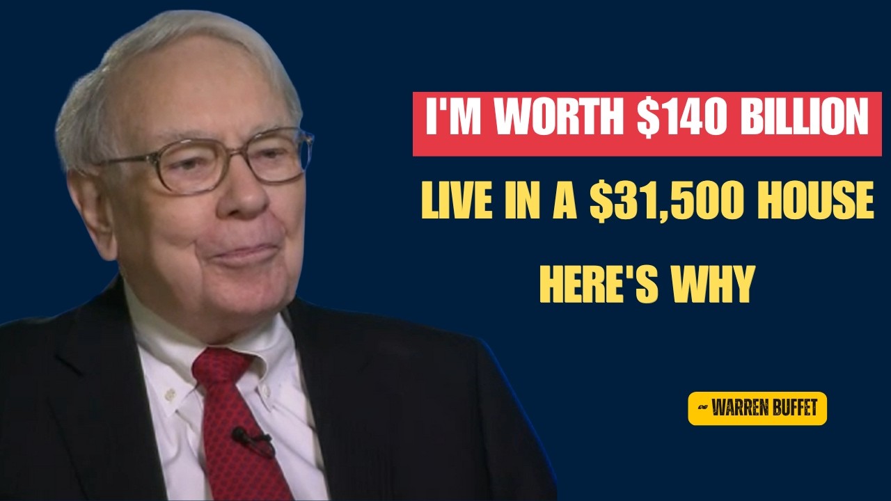 Warren Buffett: Why I Never Upgraded From My $31,500 House