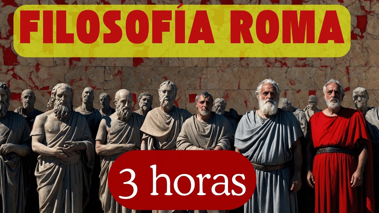 3 Horas Filosof&iacute;a de Roma al Completo |Marco Aurelio, S&eacute;neca, Cicer&oacute;n, Epicteto...
