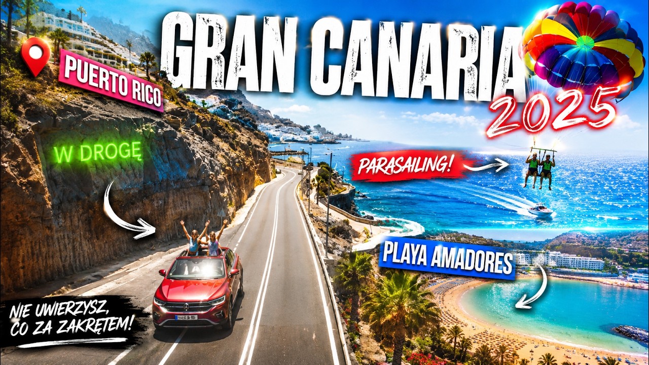 🌴 Gran Canaria – Nasze Wakacje w Raju! ( duży skrót)☀️