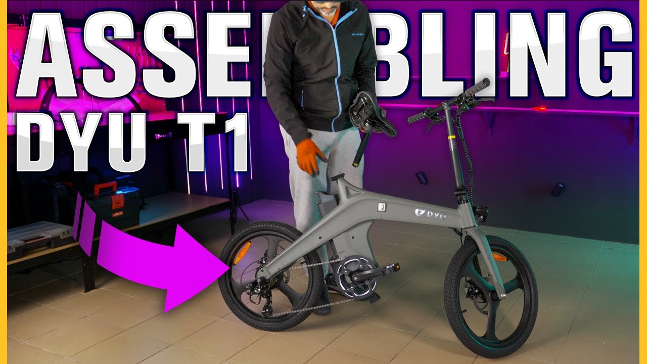 Откройте DYU T1: от коробки до велосипеда за считанные минуты