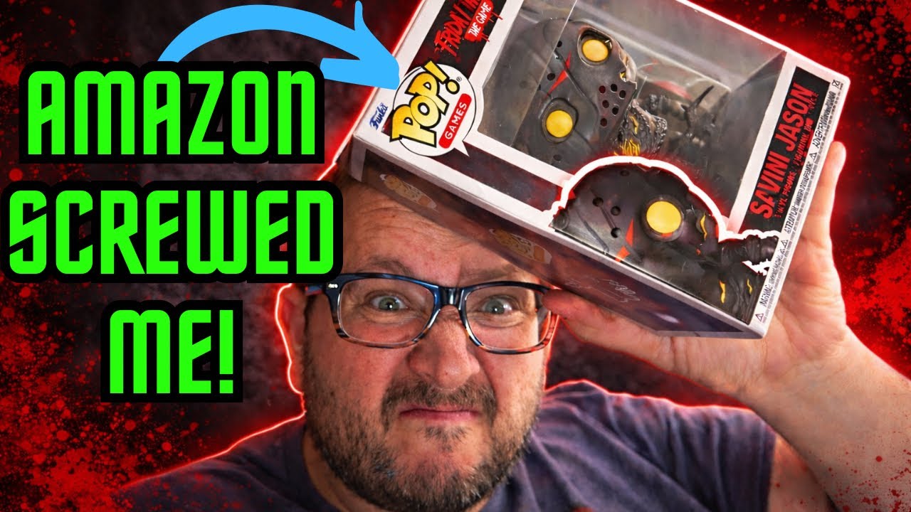Amazon Pisses me off!!!!!! | Friday the 13th ￼ Savini Jason Funko pop FAIL! 