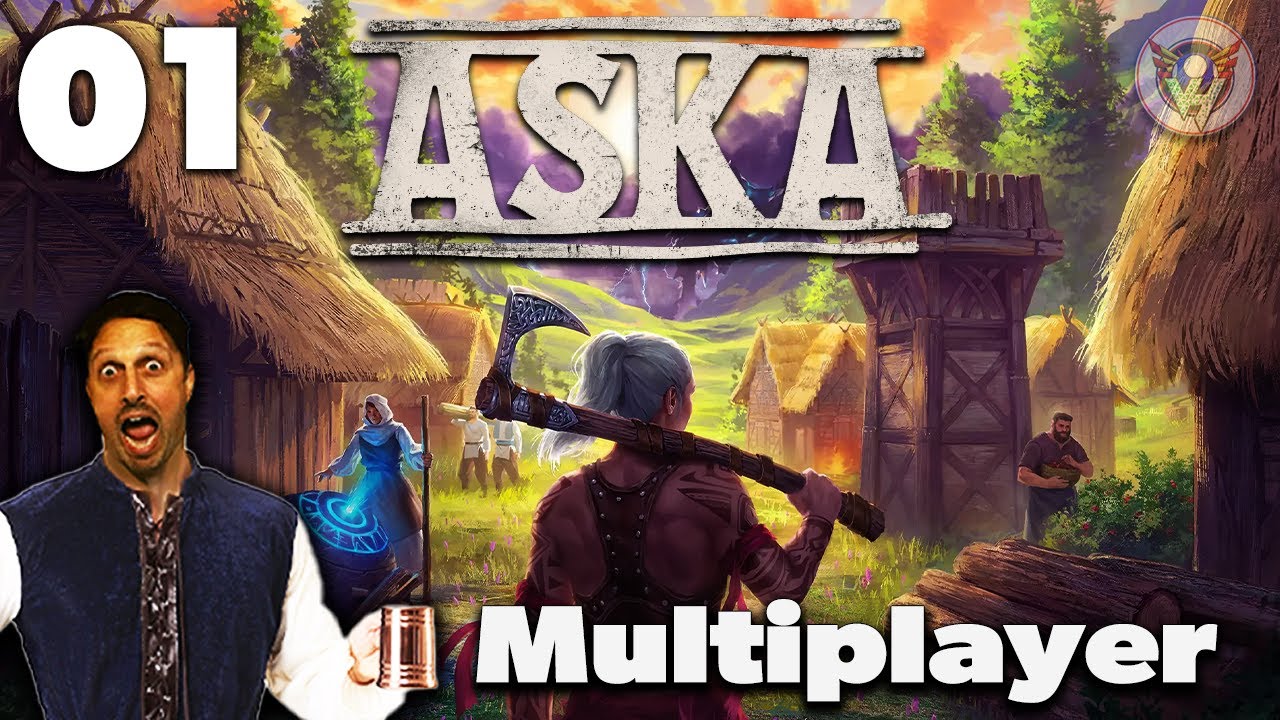 Aska Multiplayer Survival | Building the Ultimate Viking Village with the Crew!