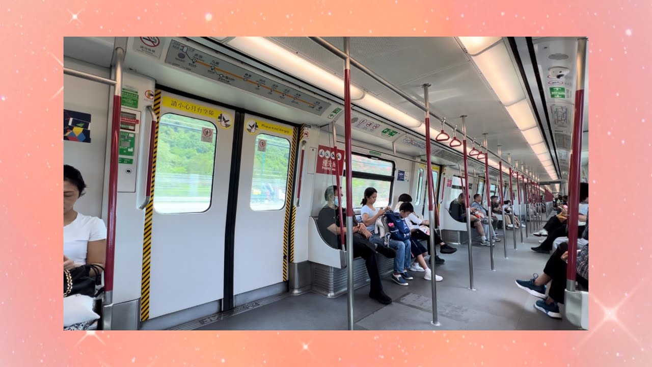 (風雨前夕追全程) 港鐵東涌綫: CAF-Train (V612/V812)香港至東涌行車片段