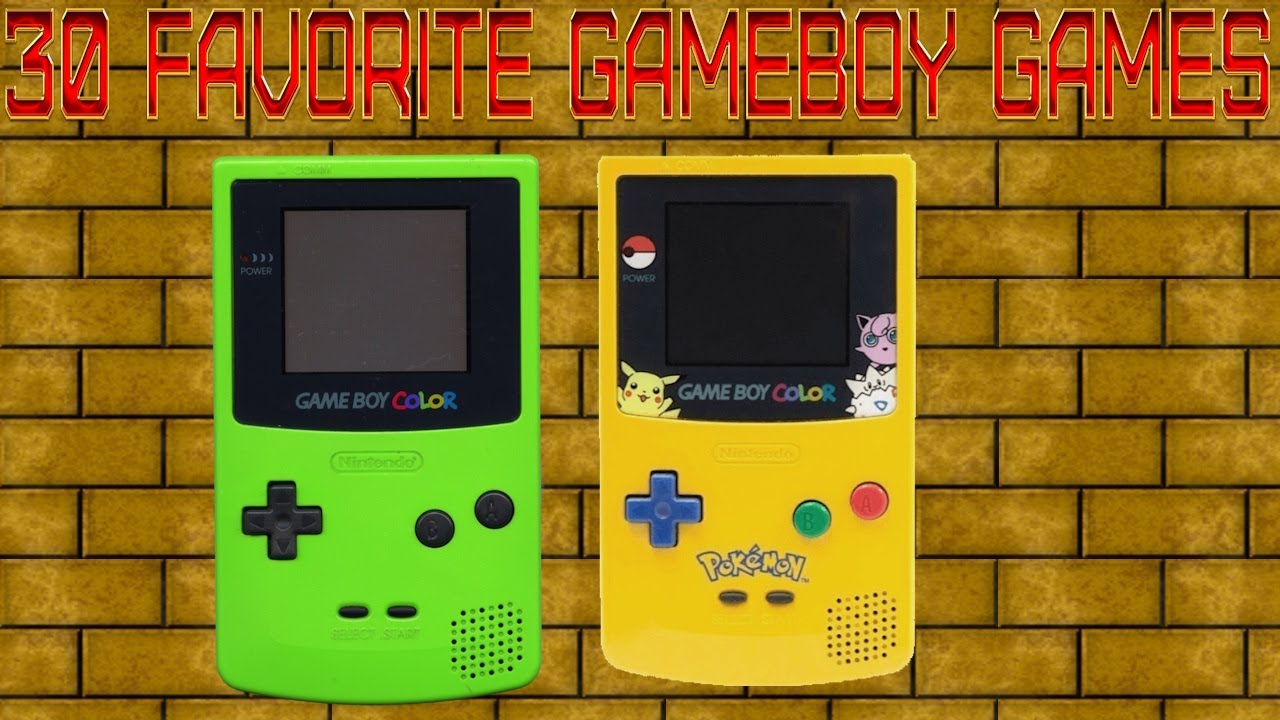 My 30 Favourite Gameboy & Gameboy Color Game Recommendations