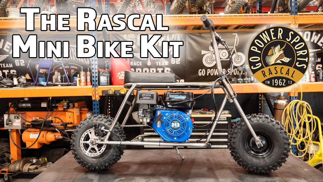 The Rascal Mini Bike Kit Build | Tutorial