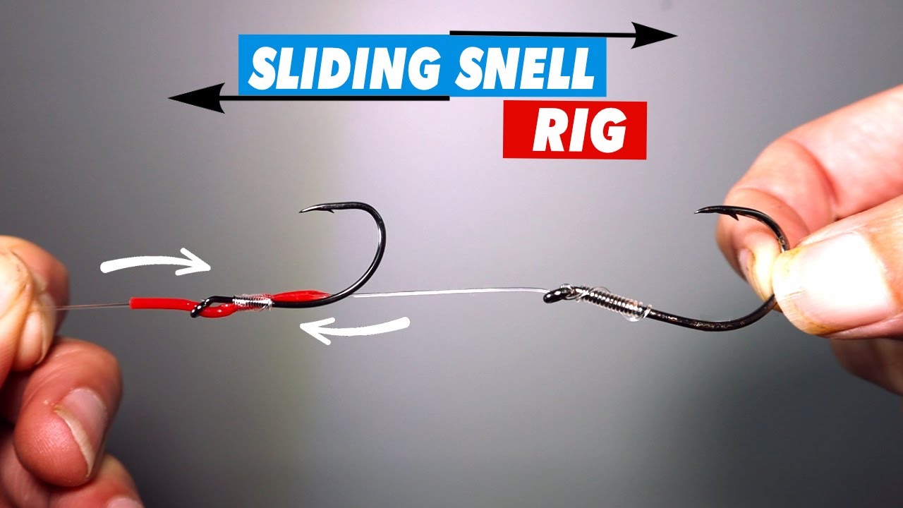 sliding snell rig - how to make a snapper rig & gummy shark rig