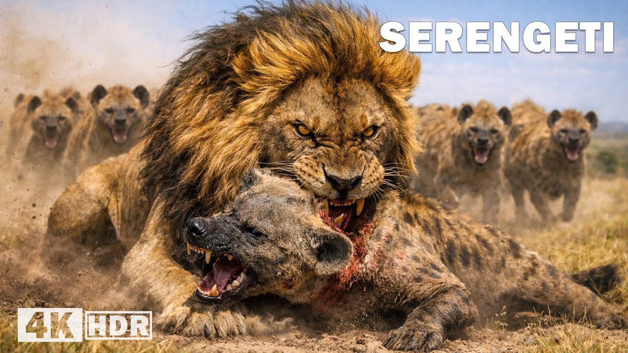 SERENGETI SELVAGEM | A Terra dos Predadores Supremos | Documentário Completo