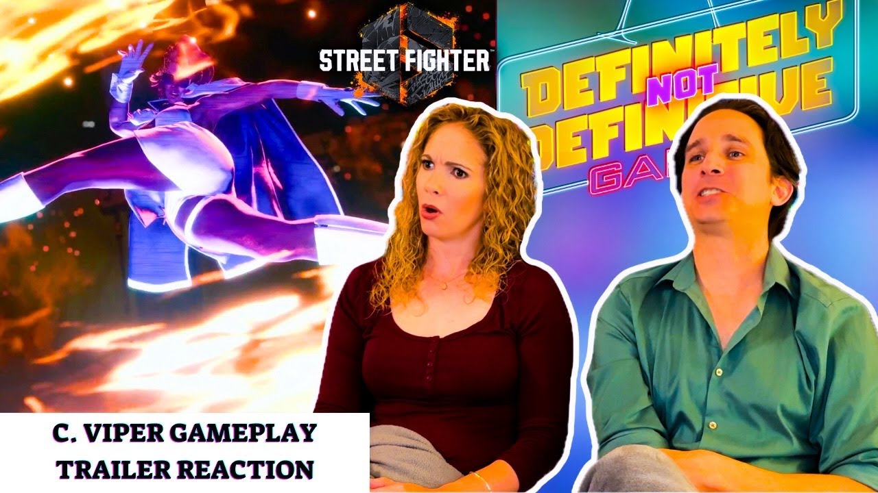 Street Fighter 6 C Viper Gameplay Trailer Reaction