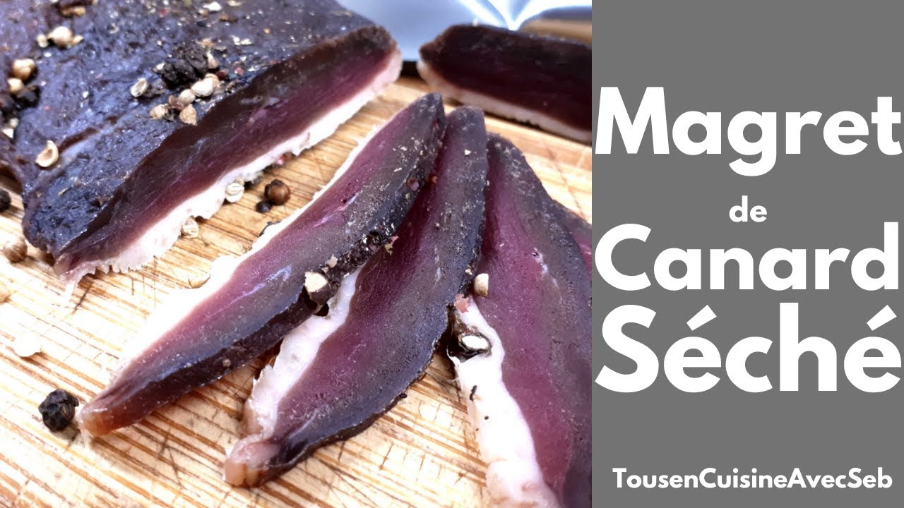 RECETTE de MAGRET de CANARD SÉCHÉ (Tous en cuisine avec Seb)