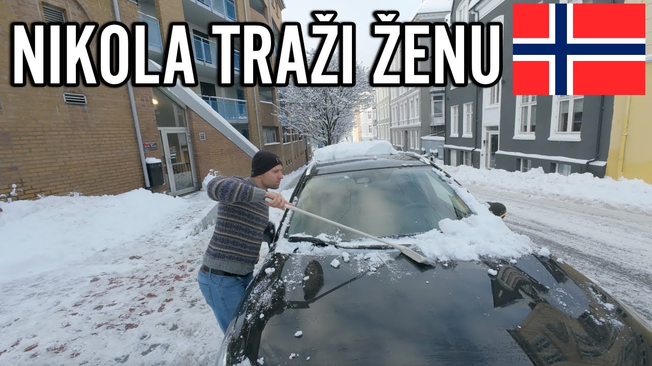 PAO JE SNIJEG KAO NIKADA 🇳🇴 IDEMO U VOSS NA PIZZU