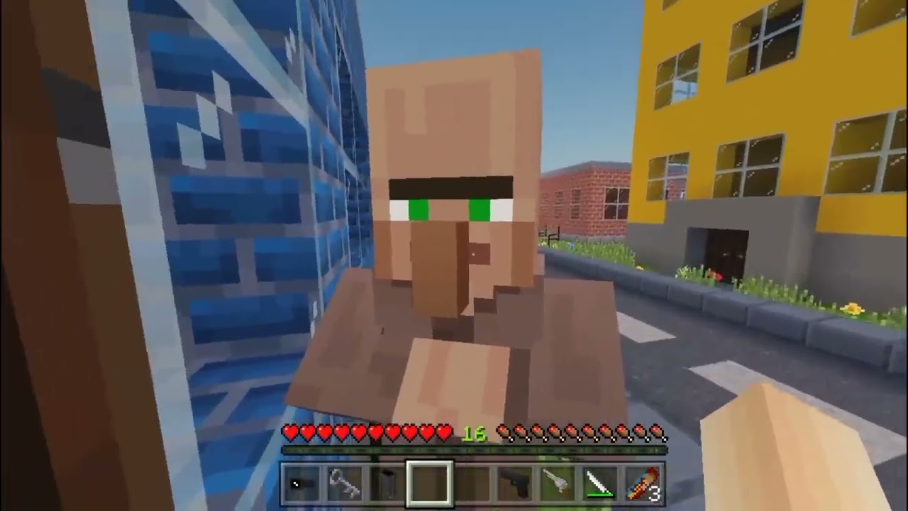 Alkashlar zombilarga qarshi | ReDerp  #minecraft #rederp #survival #zombi