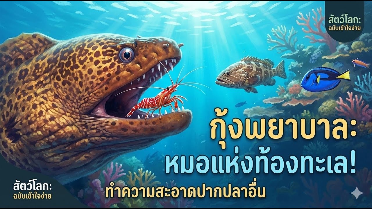 ชุดกาวน์ลายพราง & มี 2 เพศในตัวเดียว?! ⚧️ เรื่องน่าทึ่งของกุ้งพยาบาลที่คุณไม่เคยรู้