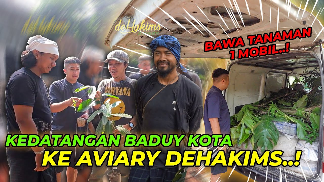 #EPS84 DEHAKIMS AVIARY | KANG DODY AKHIRNYA KE AVIARY DEHAKIMS BAWA BANYAK TANAMAN..!