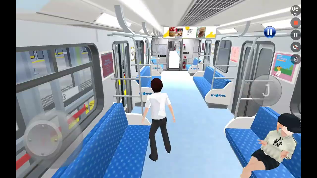 Exploring the Subway in 3D Driving Class 🚇 | Train Ride Adventure & Exploration