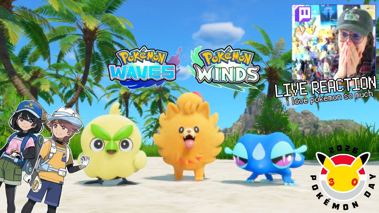 HAPPY POKEMON DAY |  Pokemon Day Direct 2.27.2026 LIVE REACTION VOD