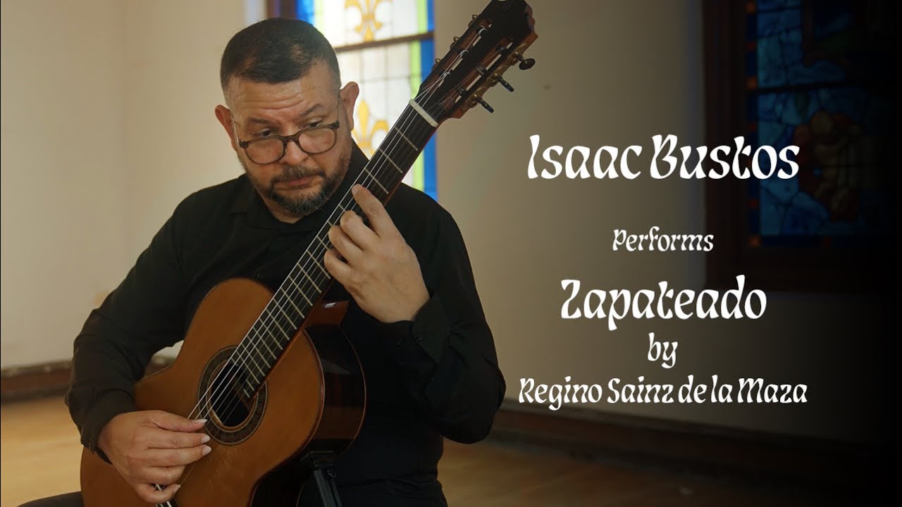 Isaac Bustos plays Zapateado by Regino Sainz de la Maza