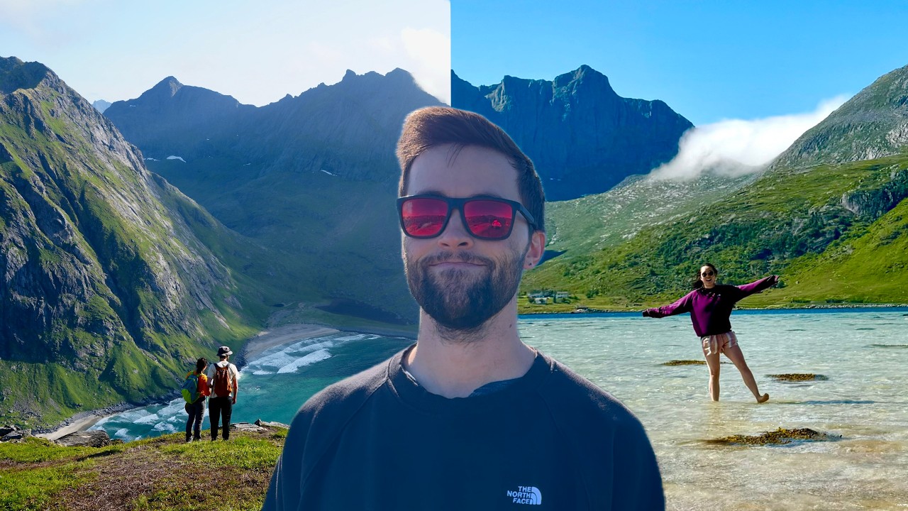 8 days in Lofoten | Hiking Ryten | Salmon Farm | Sauna