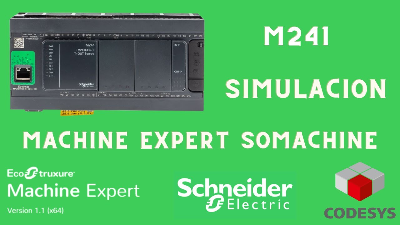 Simulacion Machine Expert - Somachine Schneider Electric