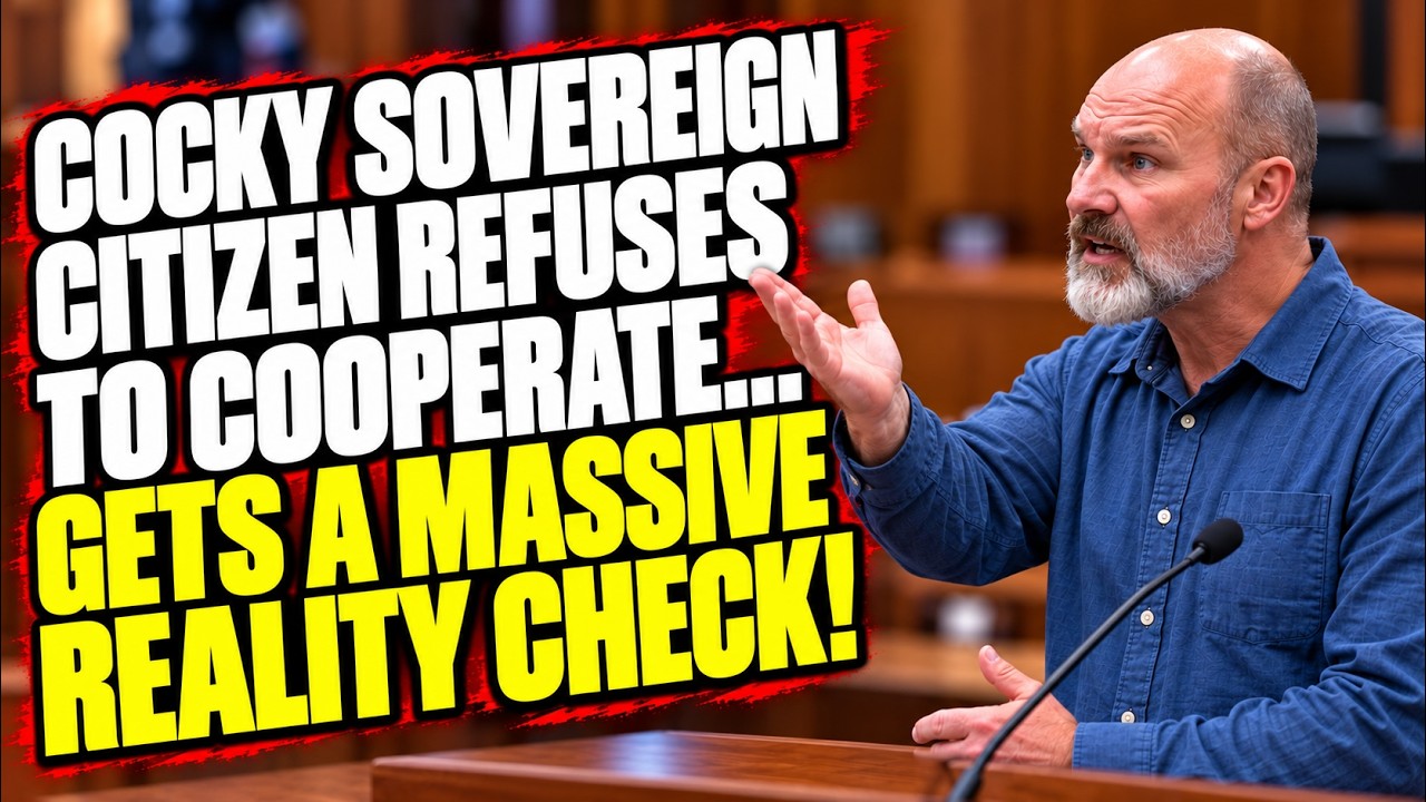Cocky Sovereign Citizen REFUSES to Cooperate... Gets a MASSIVE Reality Check!