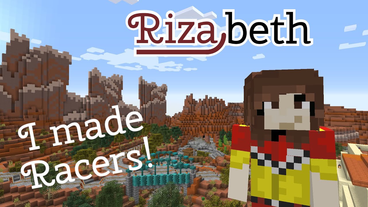 Making Radiator Springs Racers in Survival (mostly) Vanilla Minecraft!