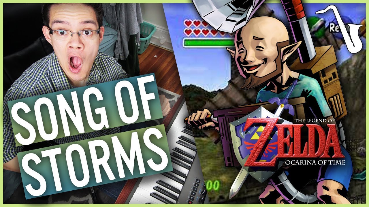 Zelda Ocarina of Time: Song of Storms Jazz Cover || insaneintherainmusic