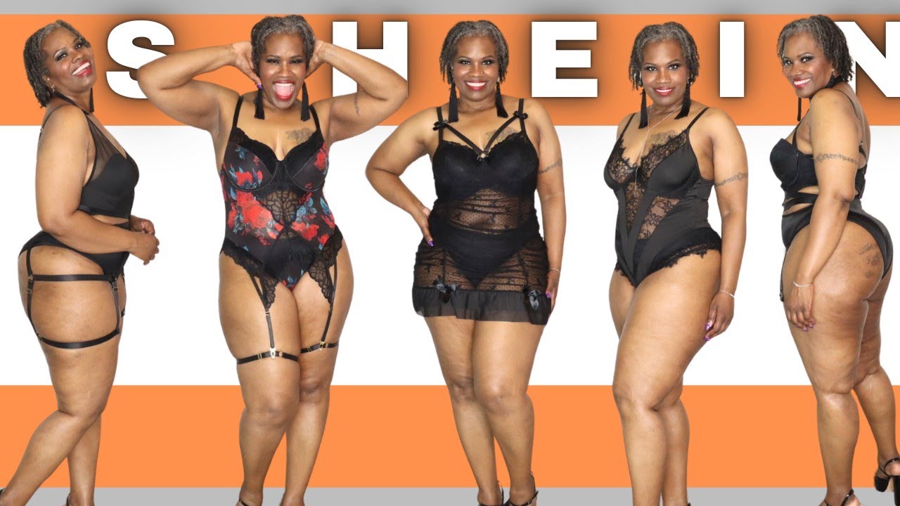 SHEIN Sexy Lingerie for Curvy & Plus Size Women