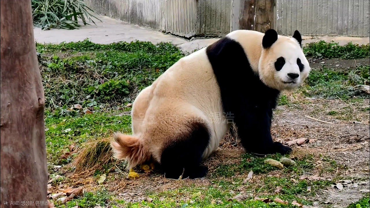 황금 고구마를 낳는 판다...🍠 | 2월 25일 오후(푸바오 실시간) Panda Fubao
