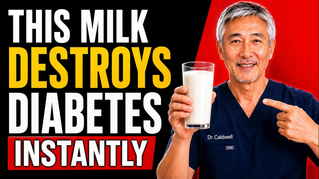 The ONE Milk Every Diabetic Over 60 Should Drink to Lower Blood Sugar Naturally