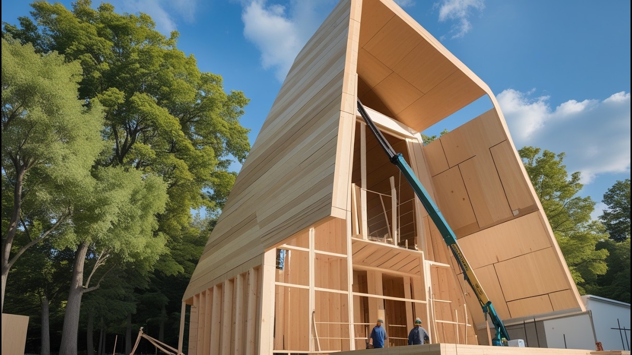 WOOD CONSTRUCTION TECHNOLOGIES THAT HAVE REACHED A NEW LEVEL