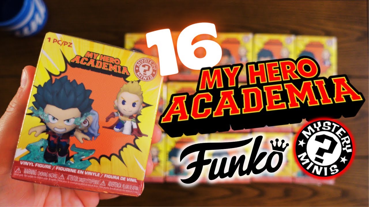 16 My Hero Academia Funko Mystery Mini Figures | WATCH UNTIL THE END | My Hero Academia Toy Unboxing