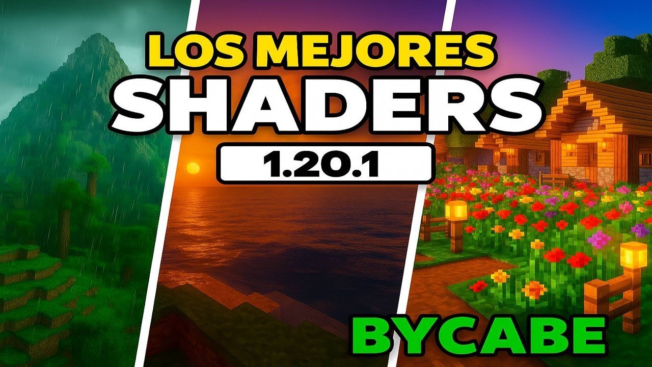 ¡Los MEJORES Shaders para Minecraft 1.20!