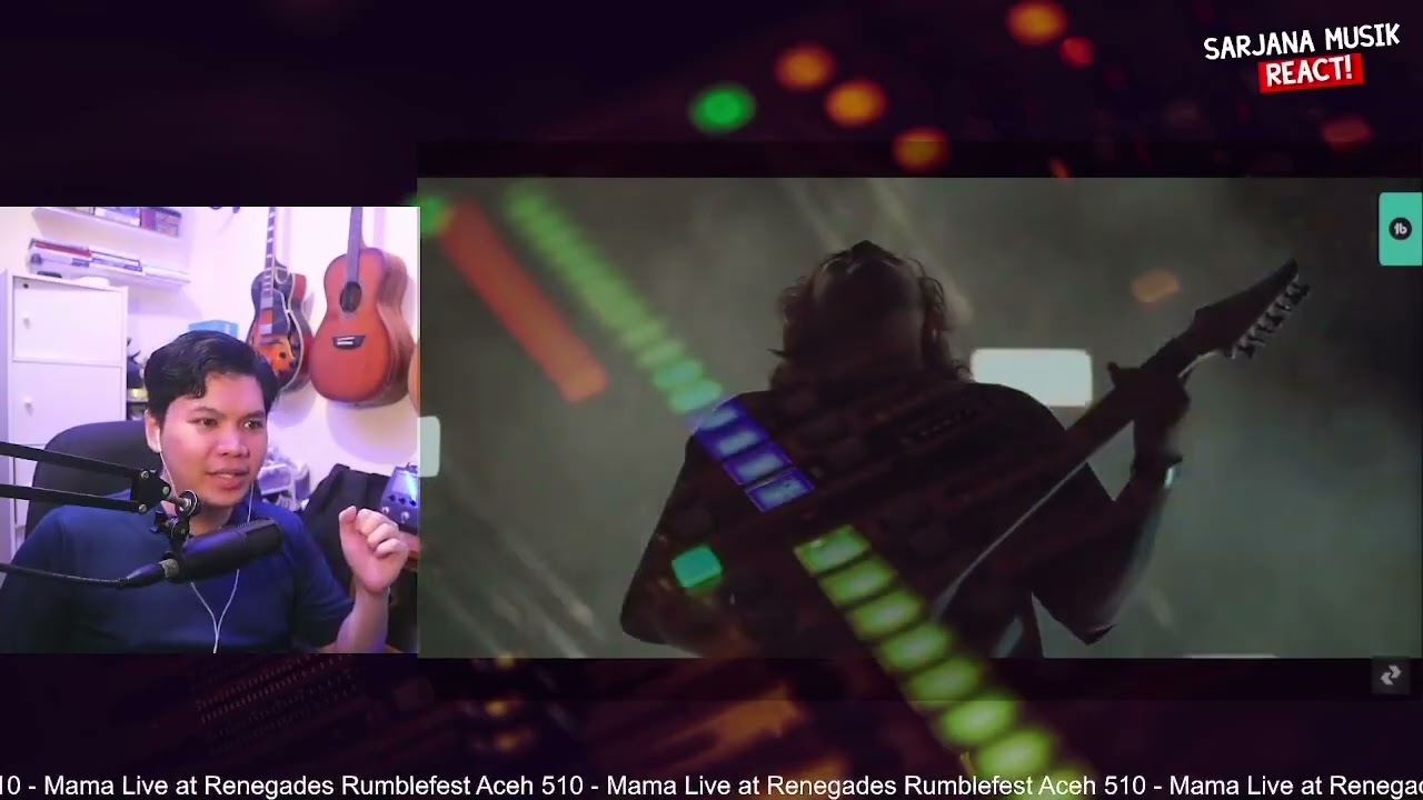 510 - Mama Live at Renegades Rumblefest Aceh | SARJANA MUSIK REACTION