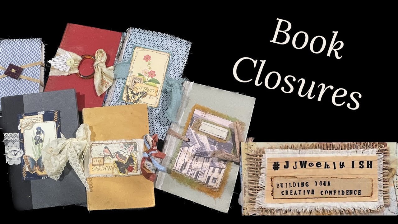 Junk Journal Book Closures #JJWeeklyISH