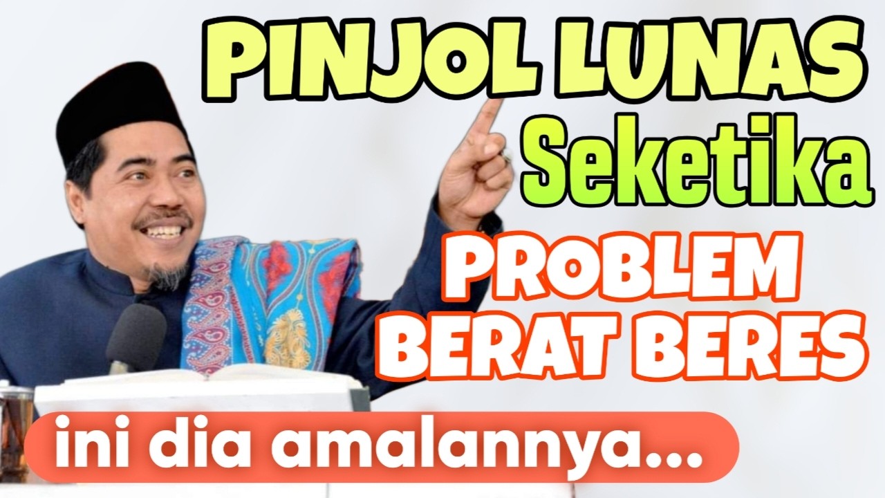 Amalan Agar Terbebas Dari Hutang Riba & Hutang Pinjol Lunas Dengan Cepat | KH Fakhruddin Al Bantani