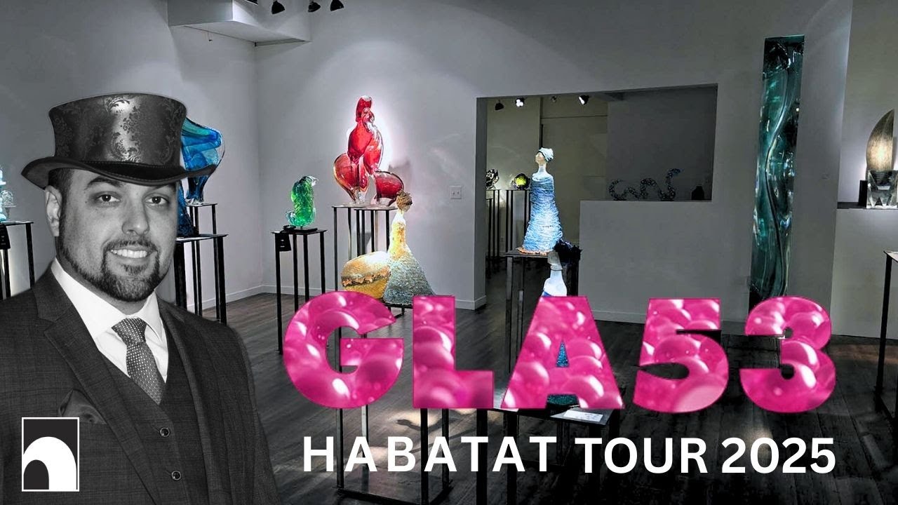 Habatat Glass53 Art Experience Tour with Aaron Schey and AACG in 2025!