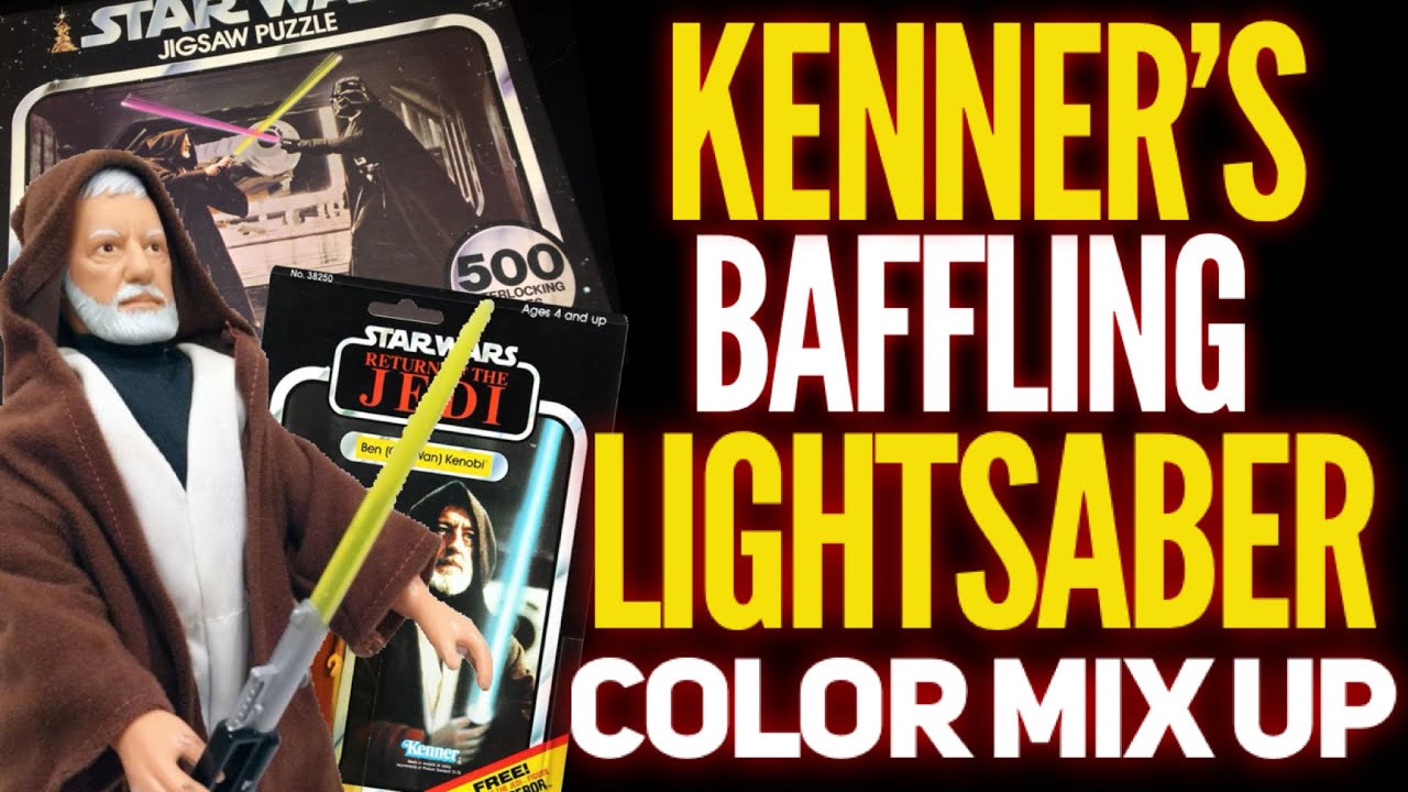 Kenner's Baffling Lightsaber Color Mix up