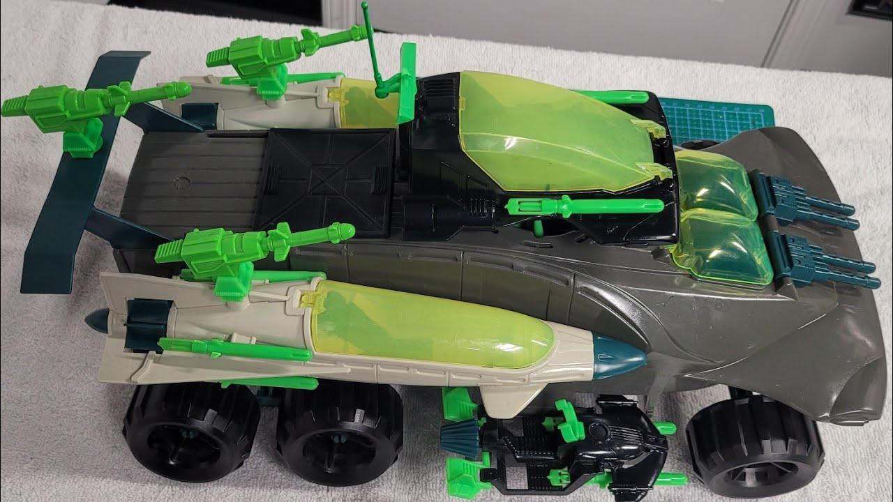 1990 GI JOE HAMMERHEAD RESTORATION PART # 2. REASSEMBELY, CUSTOM ANTTENA . 