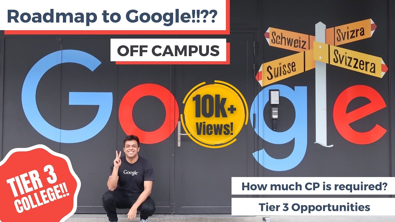 Off Campus Google | Tier 3 to Google | How to crack Google ? | Roadmap | Sameer Gulati