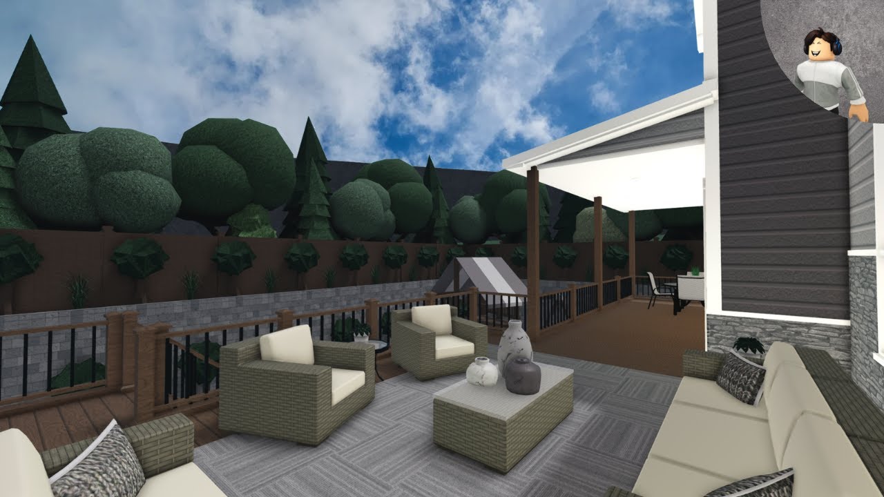 Traditional Family Suburban | Part Three | Bloxburg Speedbuild | 703K