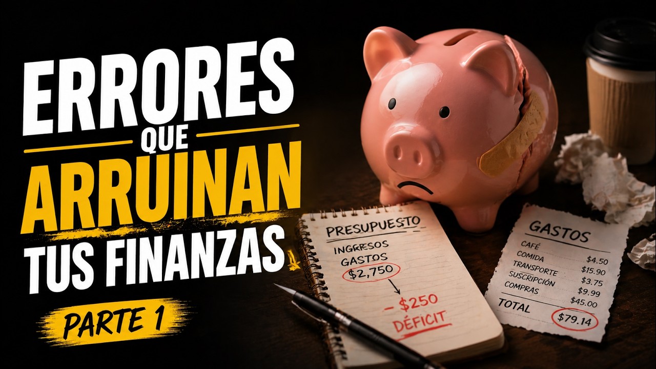 🔥7 Errores Financieros que Sabotean tu Futuro (Parte 1/4) &ndash; El Peor de Todos: No Tener Presupuesto 😱