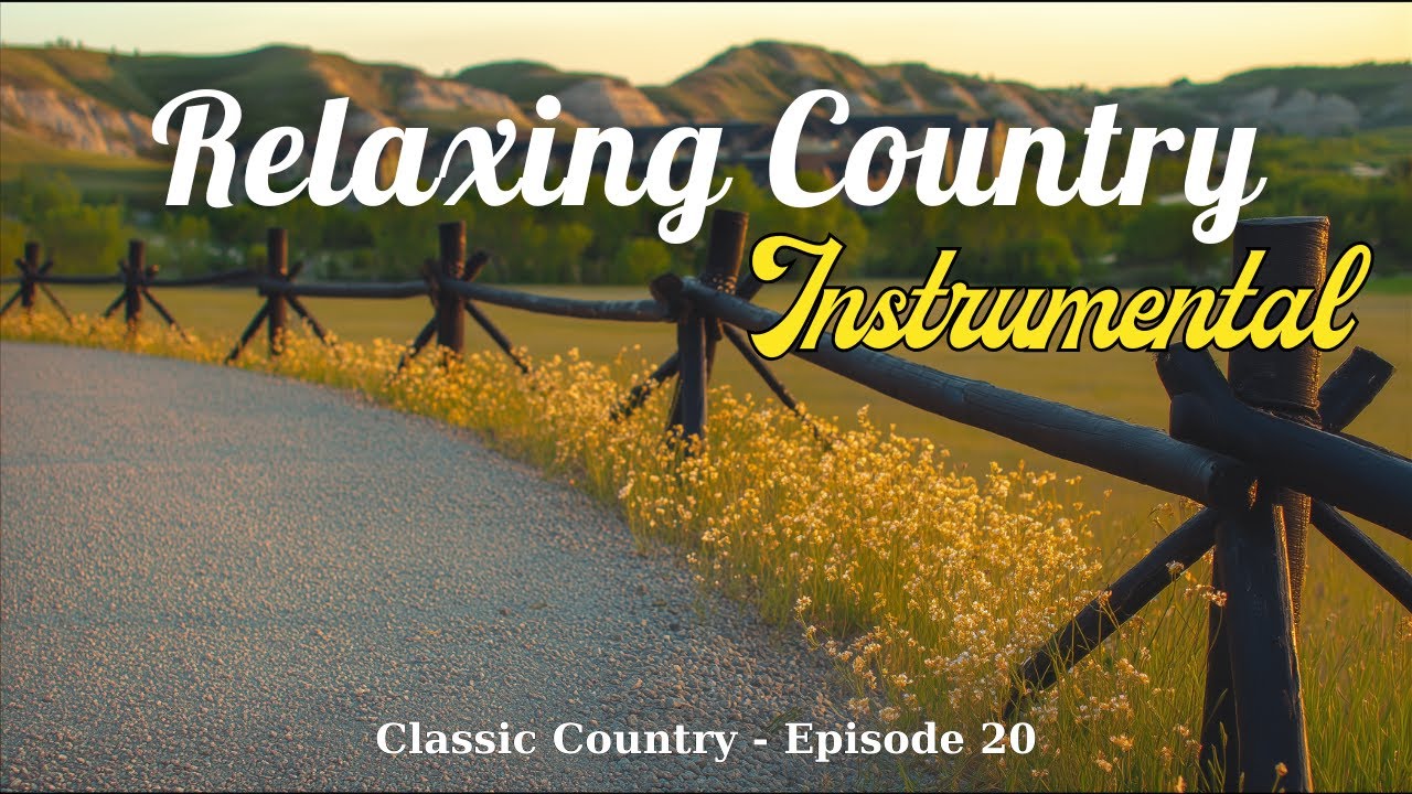 Classic Country Instrumental – 1 Hour of Peaceful Music for Study, Rest & Sleep (No Vocals) | Ep.20