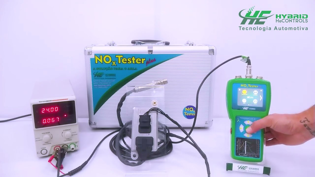 [Vídeo 178] COMO TESTAR O SENSOR DE NOx NA BANCADA