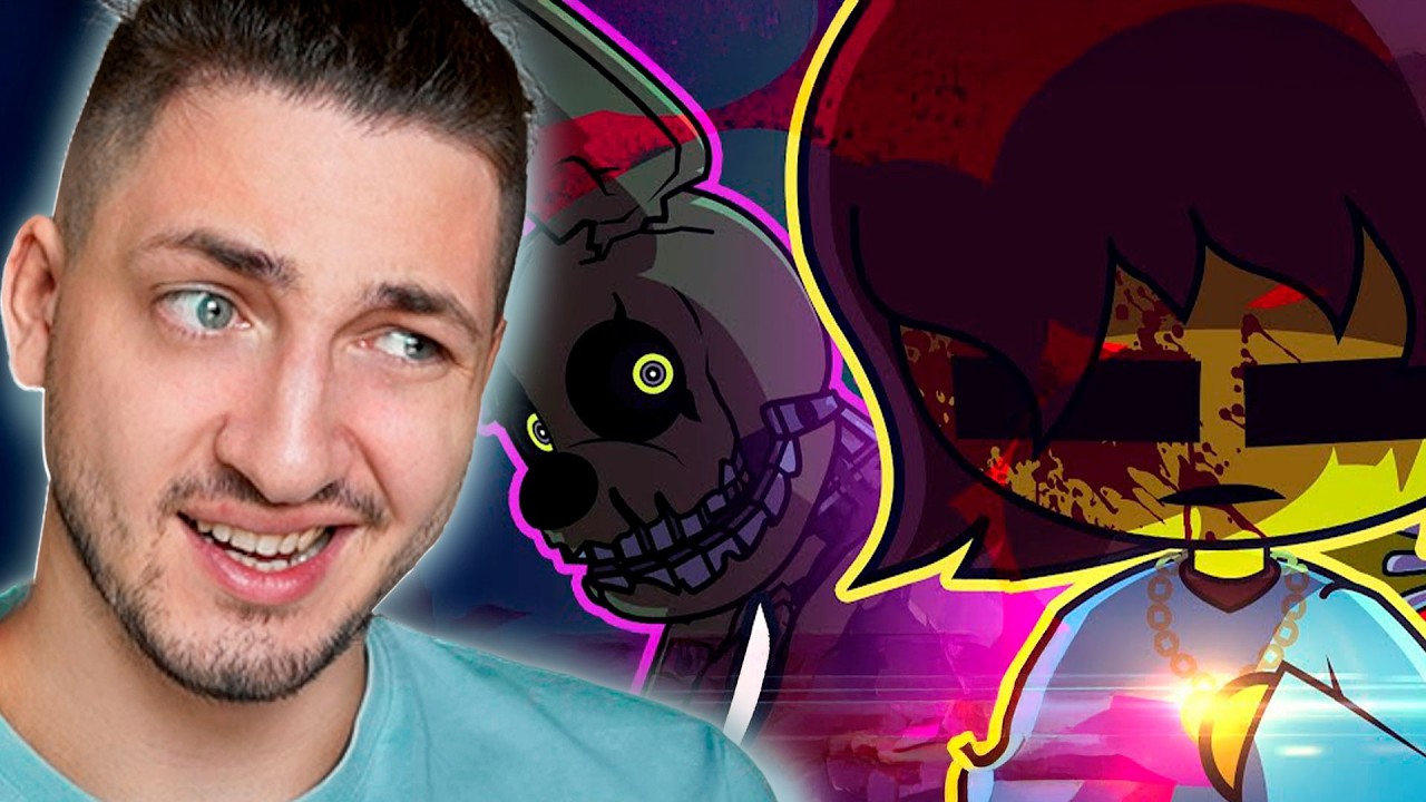АНДЕРТЕЙЛ vs FNAF ! ИНДИ КРОСС 2 серия | Реакция Градуса и Вазачки