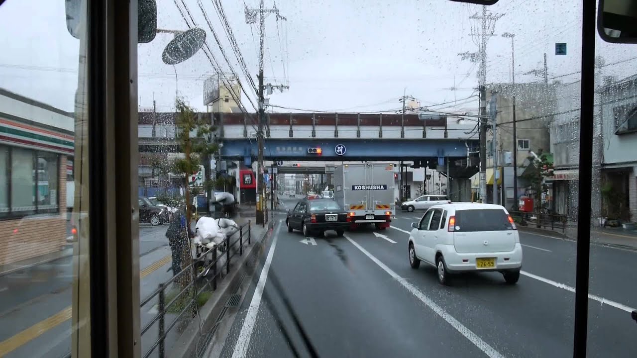 阪急バス 豊中営 阪北線13系統 前面展望 箕面～豊中～十三～梅田