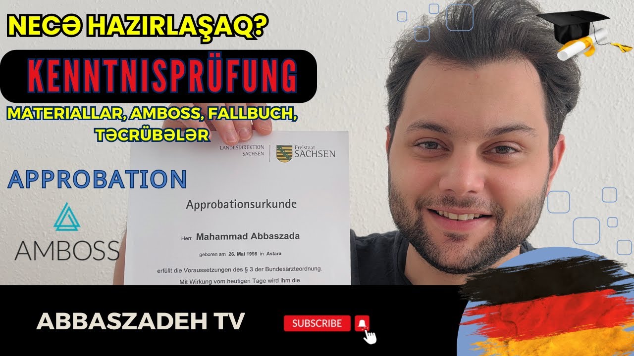 Kenntnisprüfung I Approbation I Təcrübələr və Necə Hazırlaşmalı?