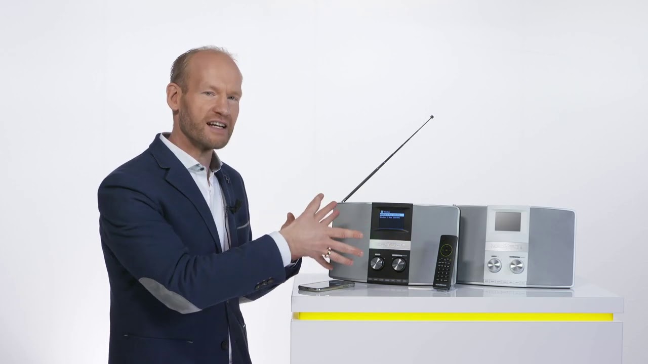 Transita 400   Multiroom fähiges Hybrid Designradio    Nordmende