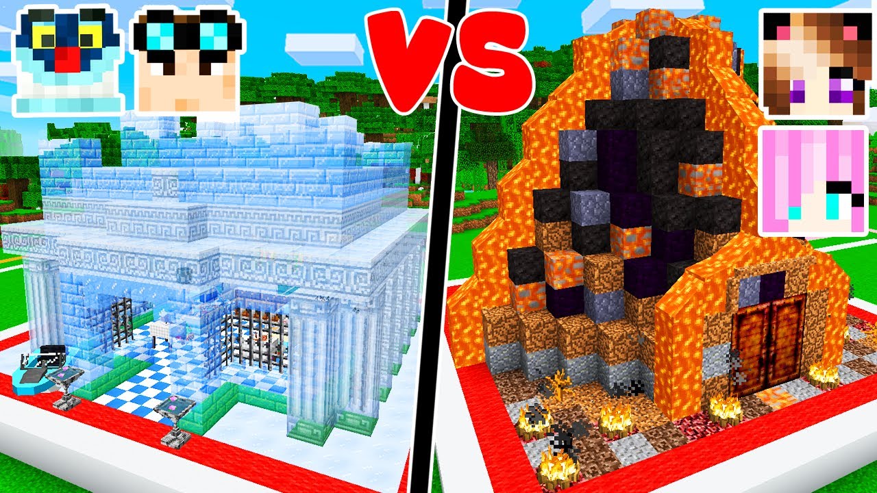 COSTRUISCO LA CASA CALDISSIMA SU MINECRAFT! 🌋