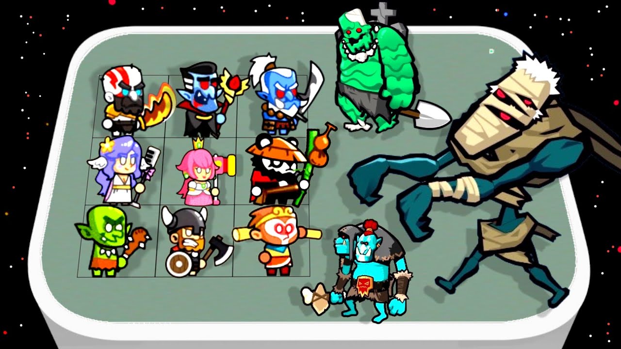 Archery Warrior Rise Of The Mumm's _ Goblin vs Zombie, Merge Master Monster Battle