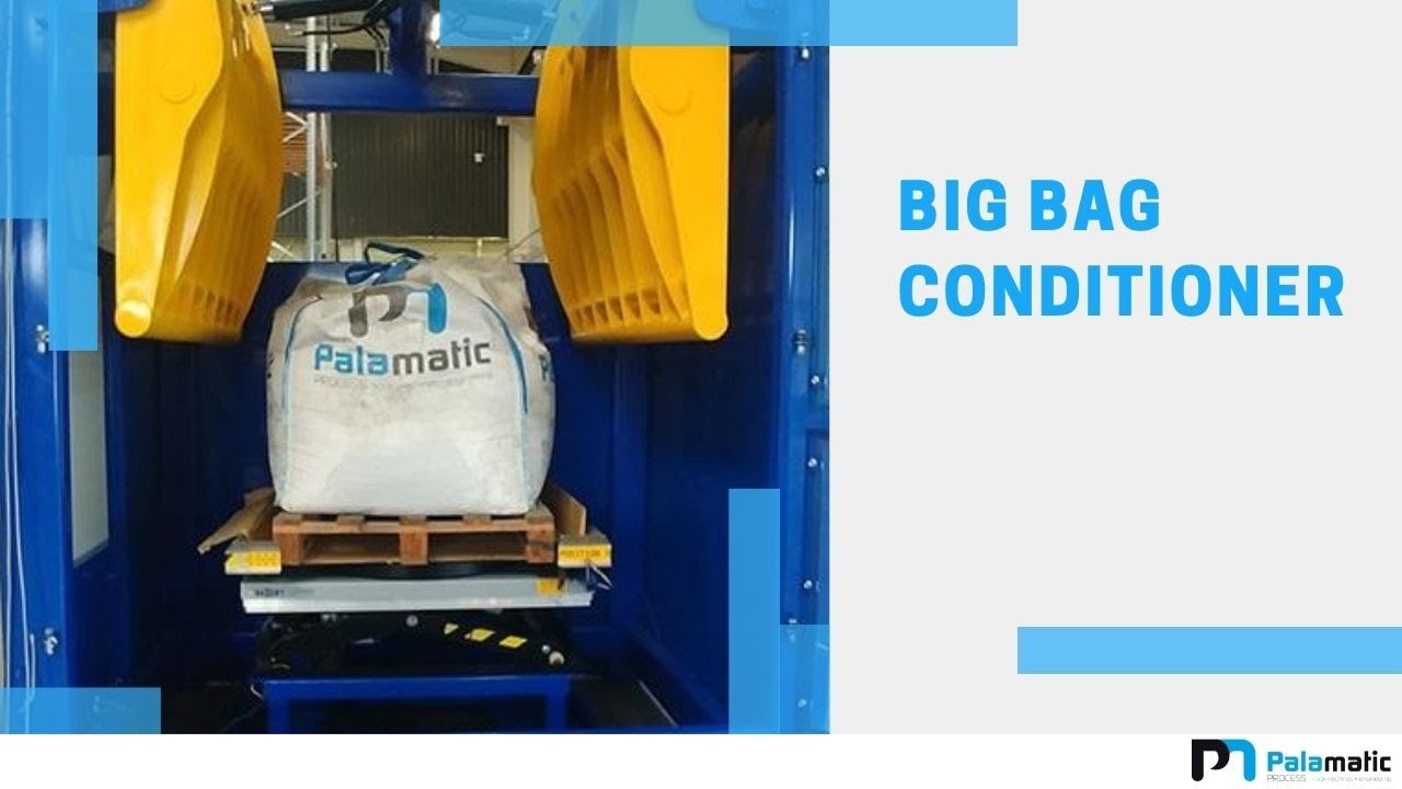 Big bag massager - SmashR® - Big bag conditioner - Big bag crusher | Palamatic Process Inc.