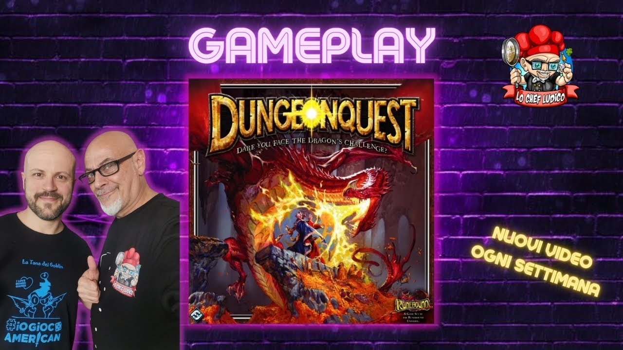 DUNGEONQUEST - Andiamo alla ricerca di tesori nel dungeon più mortale che ci sia (Ep.344)